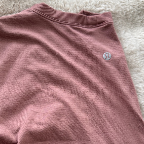 Lululemon Athletica Swiftly salmon colour Long Sleeve Top - Picture 5 of 7